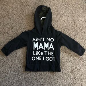 Black 3-6 months Hoodie